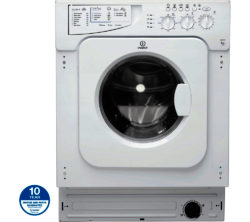 INDESIT IWME127 Integrated Washing Machine - White